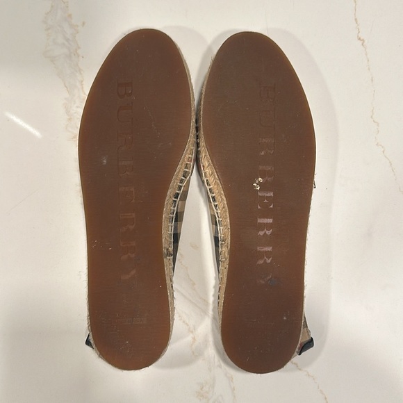 Burberry Check Canvas Espadrilles - Picture 5 of 6